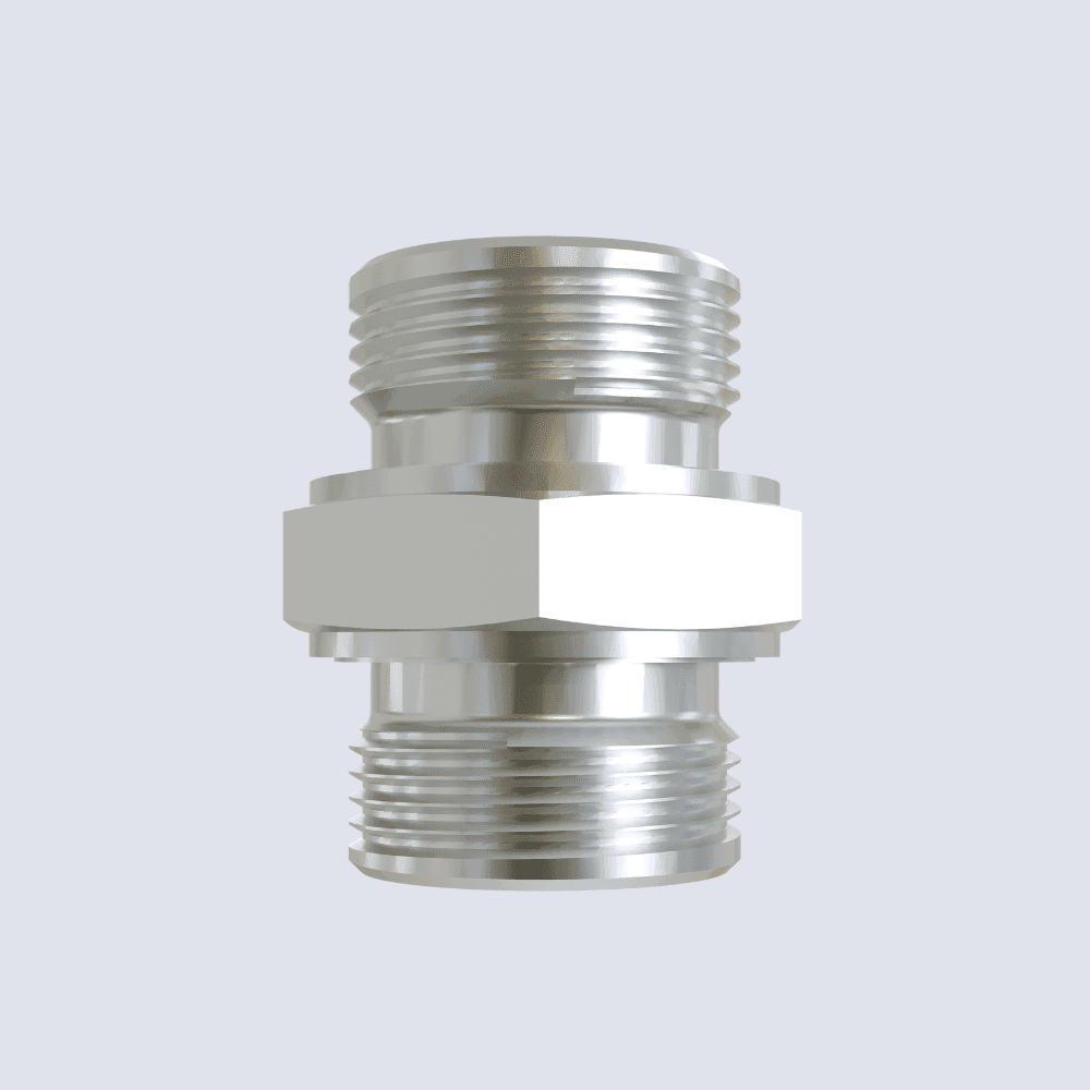 Pressure Adapter | G1" BSPOT EO - 1 3/16" ORFS
