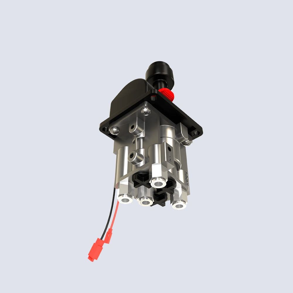 Válvula de Controle de Ar (com interruptor de tomada de força e conectores elétricos) 2