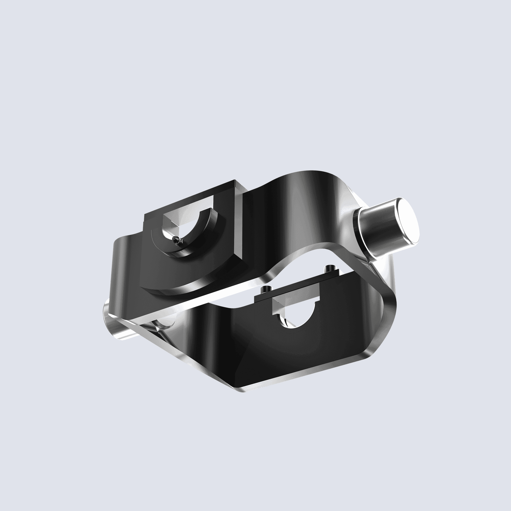 UBS CRADLE  W/O MECHANISM - Ø50 x Ø50 x 214 X 330 3