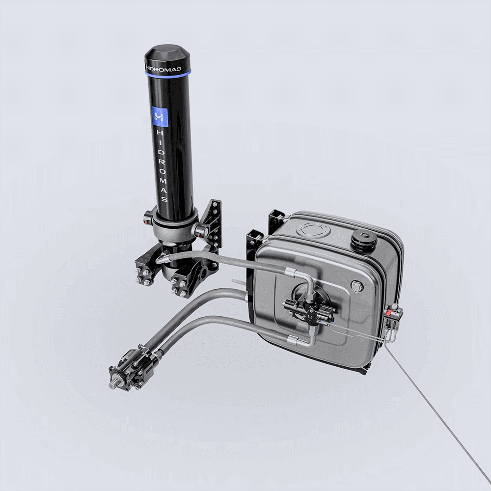 Tip Trailer Kit GHS 197-4-4800 H with 105cc Pump and Std ACV