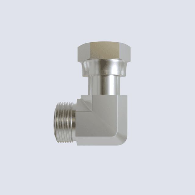 Pressure Adapter Kit 90° Elbow Swivel (1 3/16" ORFS  - 1 3/16" ORFS)