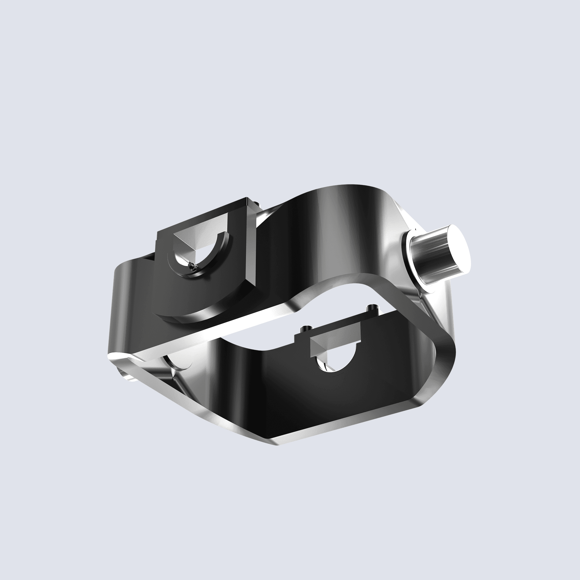 UBS CRADLE  W/O MECHANISM - Ø40 x Ø45 x 157 X 254 3