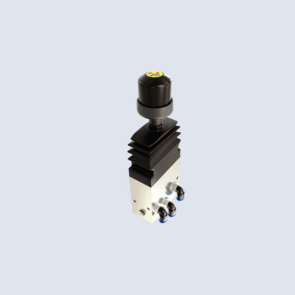 Válvula de Controle de ar (Porta lateral de 3 vias, multifuncional. TDF manual sem elétrica.)