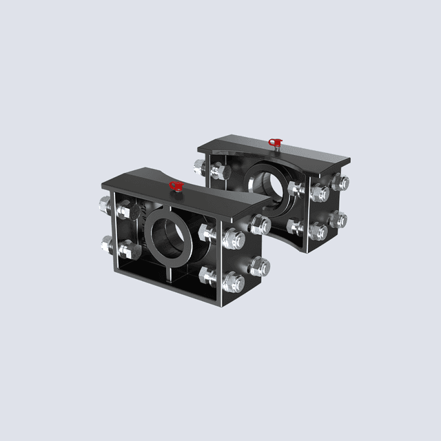 CHASSIS BRACKET KIT HM11 Ø60 x 204