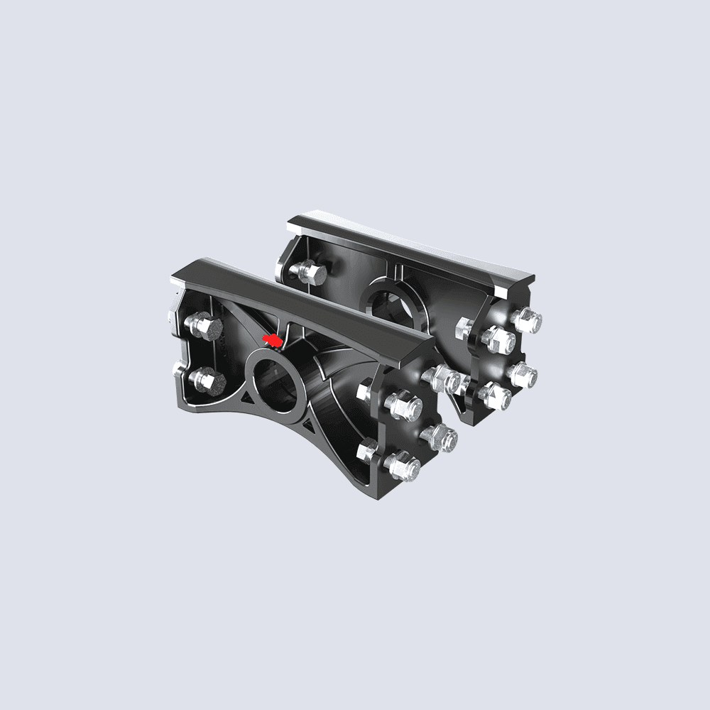 Suporte de Chassi HM 11 Ø60 x 286 2