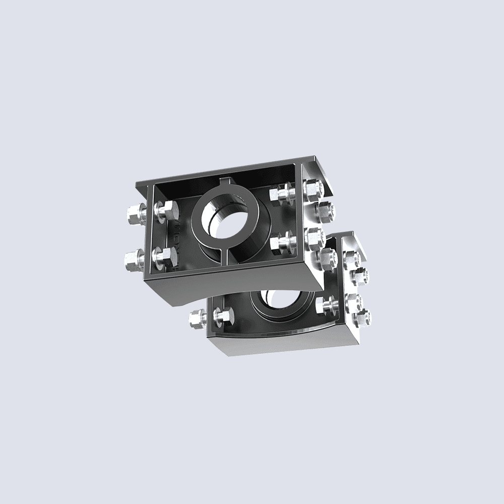 CHASSIS BRACKET KIT HM11 Ø60 x 204 2