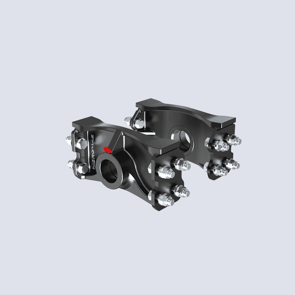CHASSIS BRACKET KIT HM12 Ø60 x 286 2
