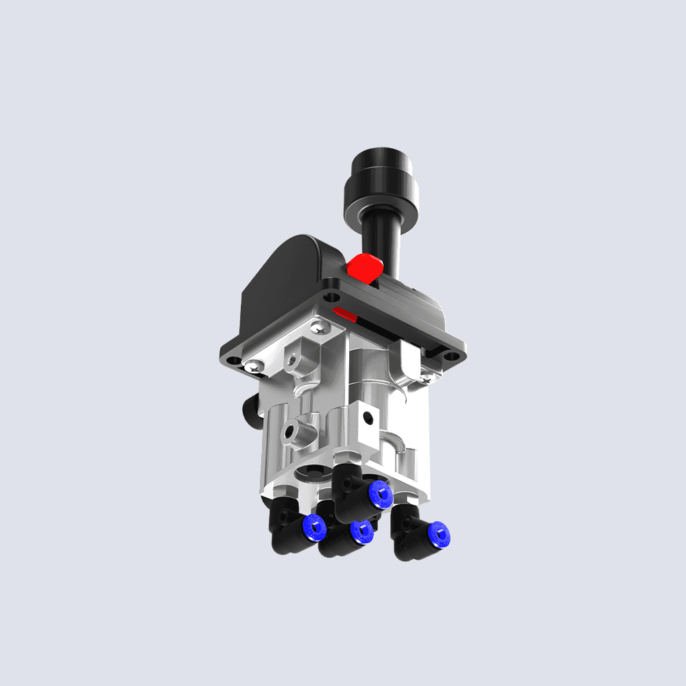 AIR CONTROL VALVE (WITH PTO SWITCH AND 90° CONNECTORS) 2