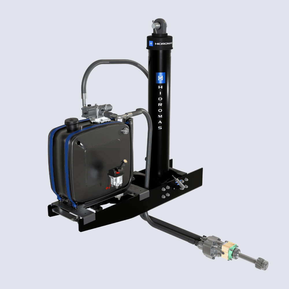 Kit de reboque de ponta GHS 197-4-4800 H com bomba ECO de 82 cc e ACV STD 2