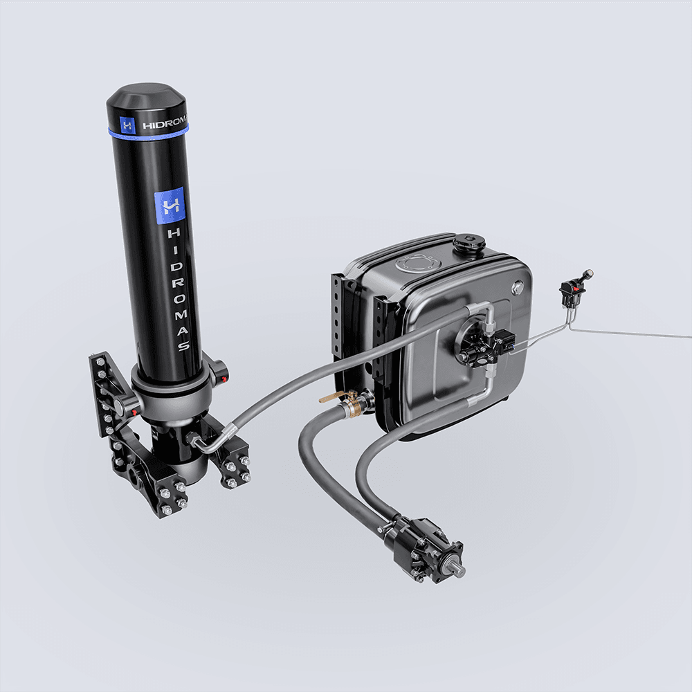 Tip Trailer Kit GHS 197-4-4800 H with 105cc Pump and Std ACV 2