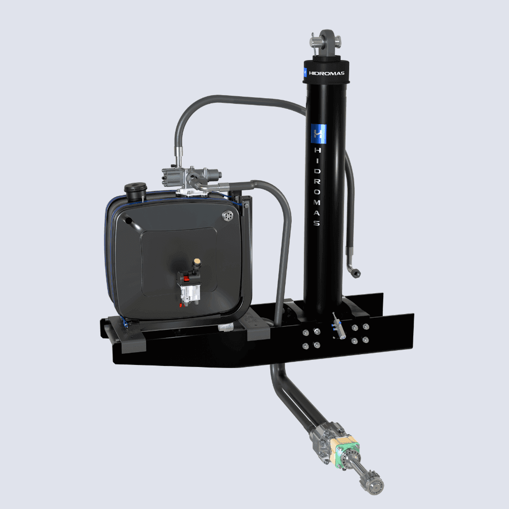 Kit de reboque de ponta GHS 197-4-4800 H com bomba ECO de 82 cc e ACV STD